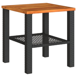 VidaXL 366270 table de jardin Noir, Marron