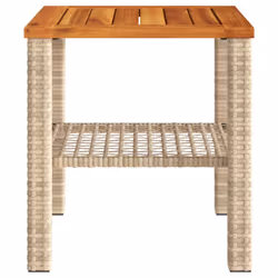 VidaXL 366272 table de jardin Beige, Marron - Vue supplémentaire 4