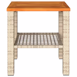 VidaXL 366272 table de jardin Beige, Marron - Vue supplémentaire 5