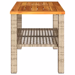 VidaXL 366275 table de jardin Beige, Marron - Vue supplémentaire 5