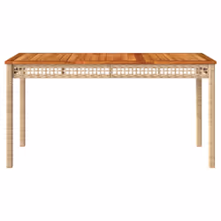 VidaXL 366281 table de jardin Beige, Marron - Vue supplémentaire 4
