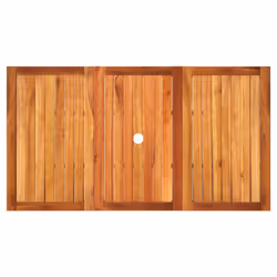 VidaXL 366281 table de jardin Beige, Marron - Vue supplémentaire 6