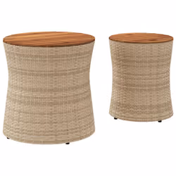 VidaXL 366290 table de jardin Beige, Marron - Vue supplémentaire 6