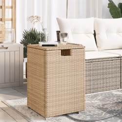 VidaXL 366297 table de jardin Beige