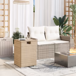 VidaXL 366297 table de jardin Beige