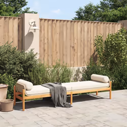 VidaXL 366301 banc de jardin Rotin, Acier, Bois d'acacia