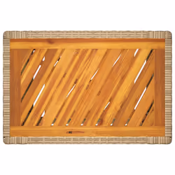 VidaXL 366308 table de jardin Beige, Marron - Vue supplémentaire 7