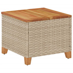 VidaXL 366327 table de jardin Beige, Marron