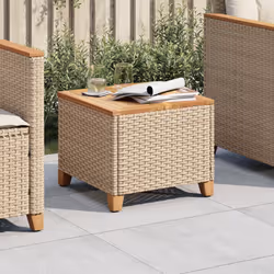 VidaXL 366327 table de jardin Beige, Marron