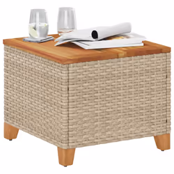 VidaXL 366327 table de jardin Beige, Marron