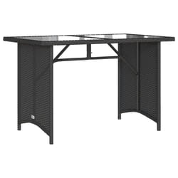 VidaXL 366350 table de jardin Noir