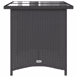 VidaXL 366350 table de jardin Noir - Vue supplémentaire 5