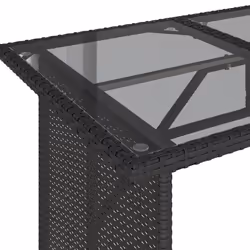 VidaXL 366350 table de jardin Noir - Vue supplémentaire 7