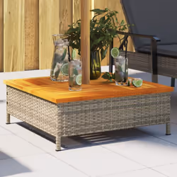 Ce couvercle de base de parasol est non seulement un couvercle décoratif pour votre parasol, mais aussi une table basse attra ...