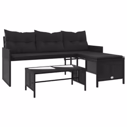 VidaXL 365572, Noir, 1700 mm, 1200 mm, 725 mm