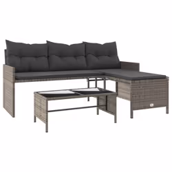 VidaXL 365574, Gris foncé, 1700 mm, 1200 mm, 725 mm