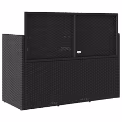 VidaXL 365761 banc de jardin Rotin, Acier - Vue supplémentaire 6