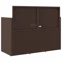 VidaXL 365762 banc de jardin Rotin, Acier - Vue supplémentaire 6