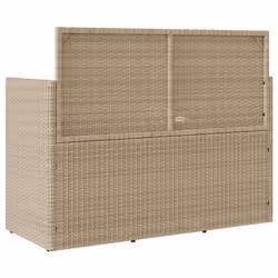 VidaXL 365764 banc de jardin Rotin, Acier - Vue supplémentaire 6