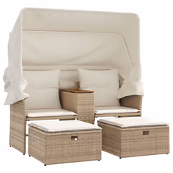 VidaXL 365802, 2 siège(s), Crème, 110 kg, 535 mm, 535 mm, 300 mm