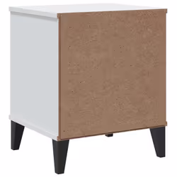 VidaXL 374908 Table de nuit et table de chevet Blanc - Vue supplémentaire 7