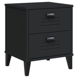 VidaXL 374909 Table de nuit et table de chevet Noir