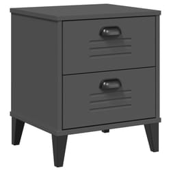 VidaXL 374910 Table de nuit et table de chevet Anthracite