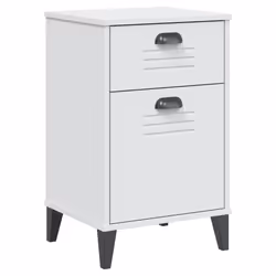 VidaXL 374914, Blanc, Plastique, Bois, VIKEN, 400 mm, 350 mm, 650 mm