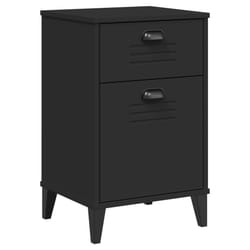 VidaXL 374915 Table de nuit et table de chevet Noir
