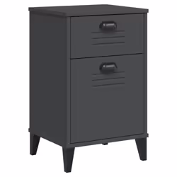 VidaXL 374916, Anthracite, Plastique, Bois, VIKEN, 400 mm, 350 mm, 650 mm