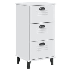 VidaXL 374917 Table de nuit et table de chevet Blanc