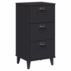 VidaXL 374918, Noir, Plastique, Bois, VIKEN, 400 mm, 350 mm, 800 mm