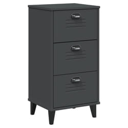 VidaXL 374919 Table de nuit et table de chevet Anthracite