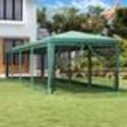 vidaXL Canapé de jardin 2 places avec parasol et tabourets noir rotin