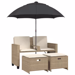 VidaXL 365886, 2 siège(s), Crème, 110 kg, 500 mm, 500 mm, 370 mm