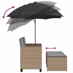 VidaXL 365887 Canapé de patio - Vue supplémentaire 8