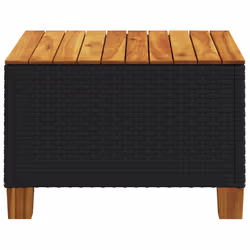VidaXL 365908 table de jardin Noir, Marron - Vue supplémentaire 5
