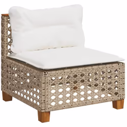 Détendez-vous et profitez de l'extérieur dans ce confortable canapé de jardin ! Rotin PE : la résine tressée, également connu ...
