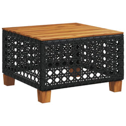 VidaXL 365929 table de jardin Noir, Marron