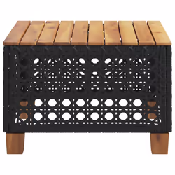 VidaXL 365929 table de jardin Noir, Marron - Vue supplémentaire 5