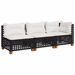 VidaXL 365941, 3 siège(s), Crème, 110 kg, 1905 mm, 635 mm, 620 mm