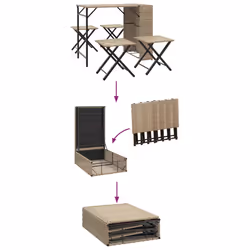 VidaXL 365947 ensemble de meubles de jardin - Vue supplémentaire 8