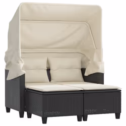 VidaXL 365780, 2 siège(s), Crème, 110 kg, 550 mm, 600 mm, 350 mm