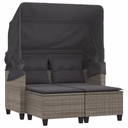 VidaXL 365783, 2 siège(s), Gris foncé, 110 kg, 550 mm, 600 mm, 350 mm