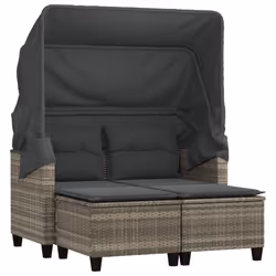 VidaXL 365786, 2 siège(s), Gris foncé, 110 kg, 550 mm, 600 mm, 350 mm