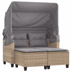 VidaXL 365795, 2 siège(s), Gris clair, 110 kg, 1220 mm, 650 mm, 620 mm