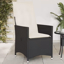 Détendez-vous et profitez de l'extérieur dans cette chaise de jardin inclinable confortable ! Matériau durable : la résine tr ...