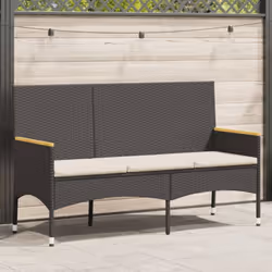 Ce banc de jardin 3 places est le complément parfait à votre jardin, terrasse ou patio, offrant un espace confortable et accu ...
