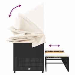 VidaXL 365453 Canapé de patio - Vue supplémentaire 8