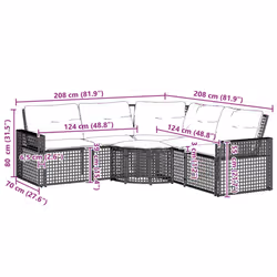 VidaXL 365893 Canapé de patio - Vue supplémentaire 8